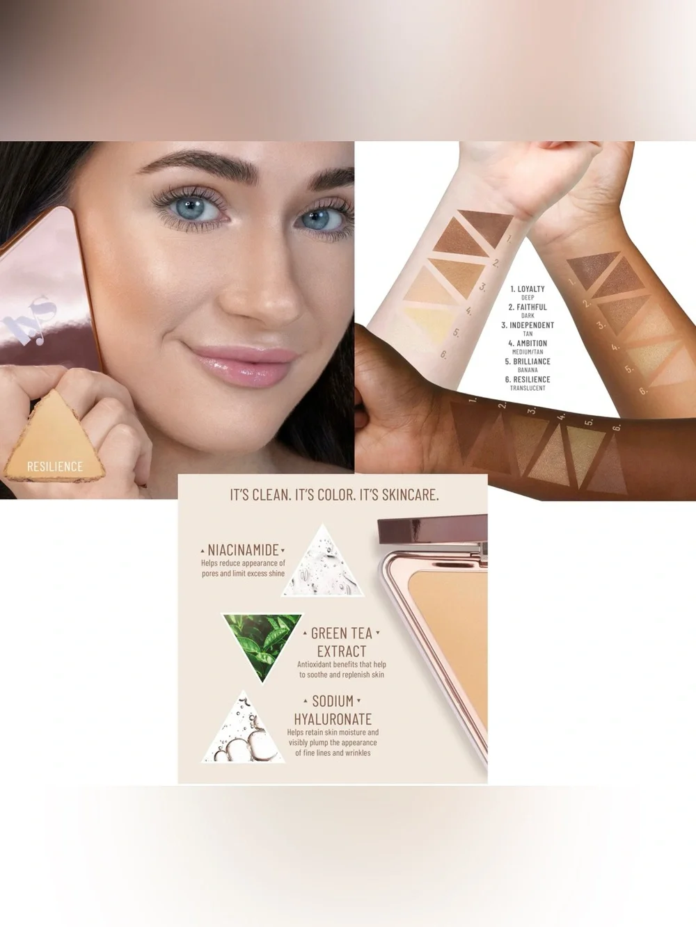 LYS Beauty Triple Fix Setting Powder (Resilience-Translucent) NWOB